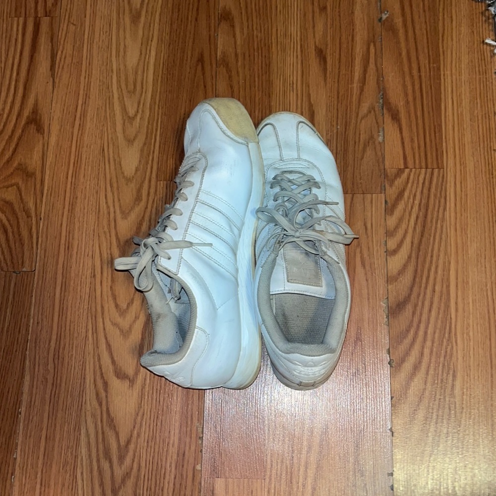White adidas